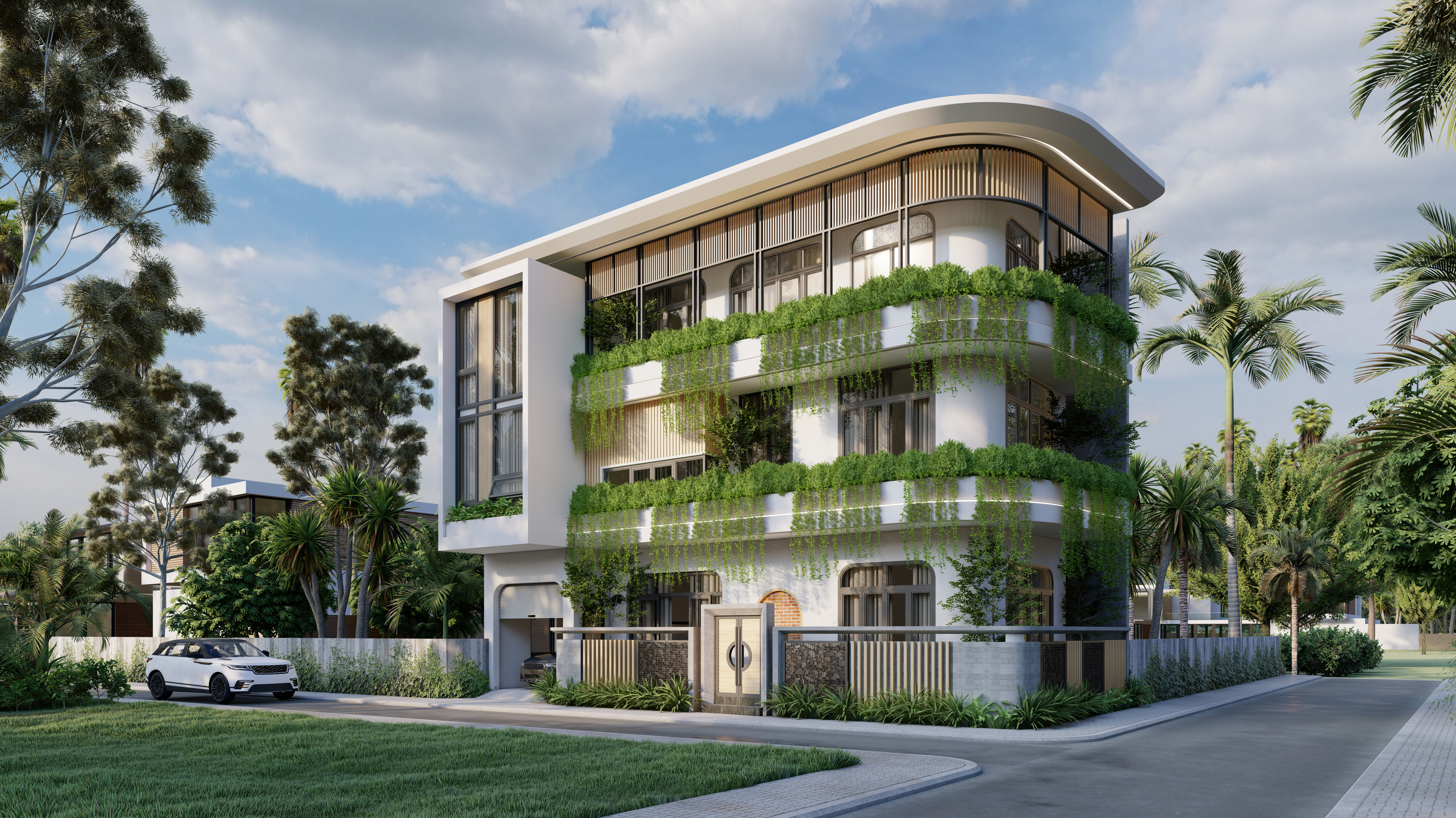 VILLA BẾN TRE 6 KIEN TRUC VILLA BEN TRE1