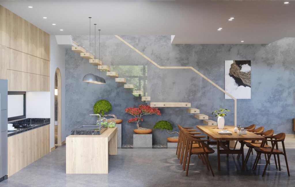 VILLA BẾN TRE 13 villa ben tre phong khach bep7